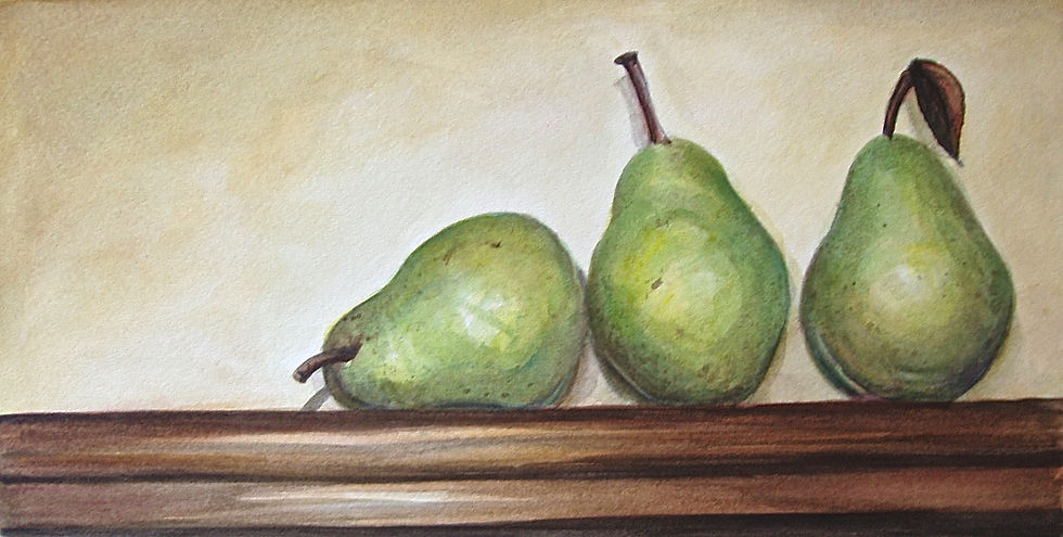 Three Pears