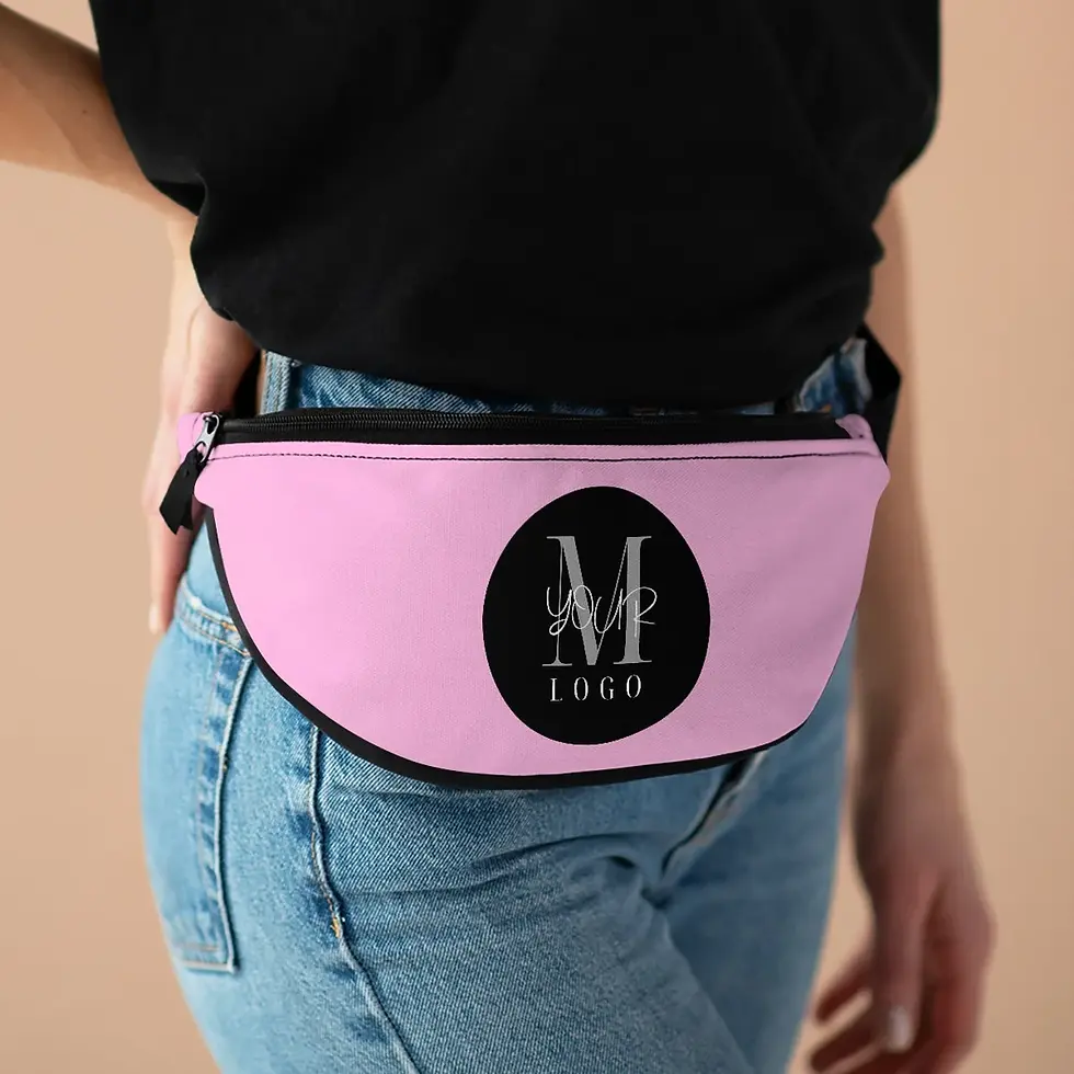 Thumbnail: business logo,crossbody purse,custom crossbody bag,custom fanny pack,custom festival bag,custom hiking bag,custom logo bag,cu