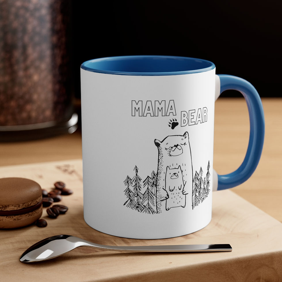 Thumbnail: Mama Bear mug-Mum mug-Mama Bear-Mammy mug-Gift for Mum-Baby shower gift-Baby Shower-Baby shower gifts-Mothers day gift