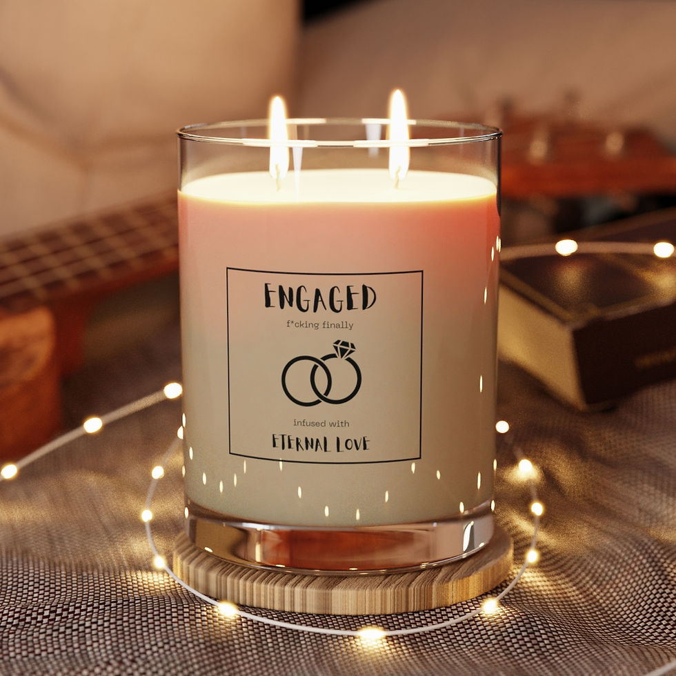 Thumbnail: Engagement Candle-Engagement Gifts-Personalized Gifts-Handmade Candle-Couples Gift-Gifts for Couples-Just Engaged Gifts