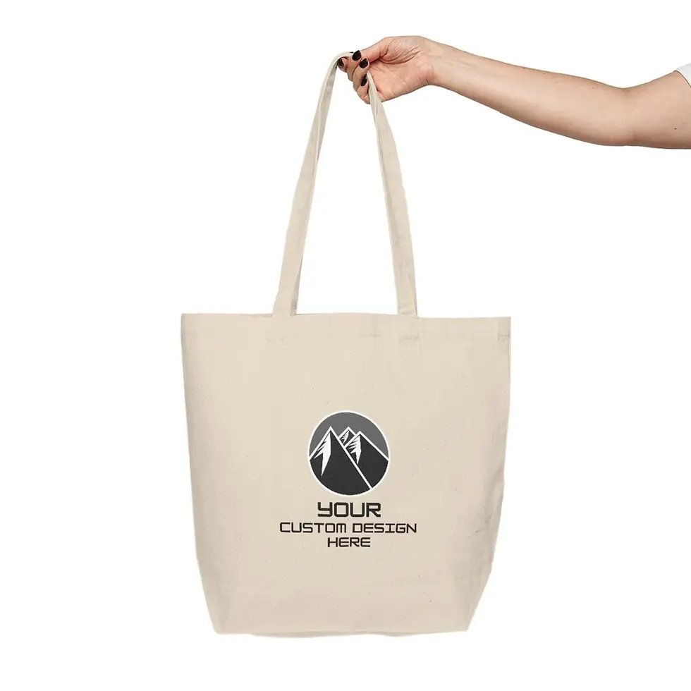 Thumbnail: business logo bag,client gifts,custom canvas bag,custom grocery bag,custom logo,custom reusable bag,custom tote bag,custom va