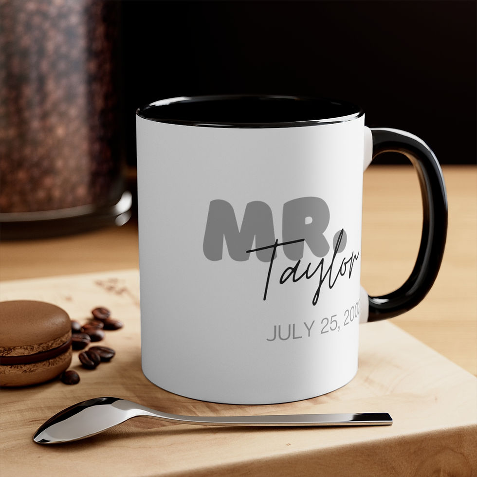 Thumbnail: Couple Mug-gift for couple-custom wedding gift-Mr and Mrs-Personalized Mug-Anniversary Gift-Wedding Gift-Valentines Day Gift