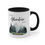 Thumbnail: Bridesmaid Mug-Personalised Gift-Mother of the Bride-Wedding Favor-Enamel Camp Mug-Forest Campfire-Christmas Gifts