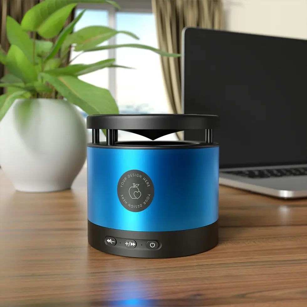 Thumbnail: Custom Metal Bluetooth Speaker & Wireless Charging Pad | Outdoor Speaker