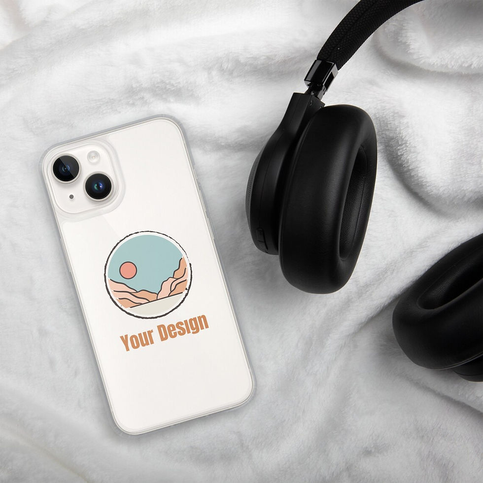Thumbnail: Custom Clear Phone Case | Custom Case For iPhone 14 13 12 11 Pro Max mini