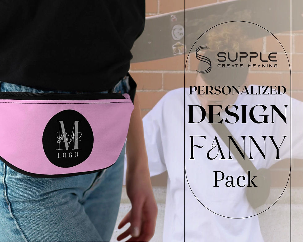 Thumbnail: Custom Fanny Pack | Personalized Crossbody Bag | Walking, Running Bag