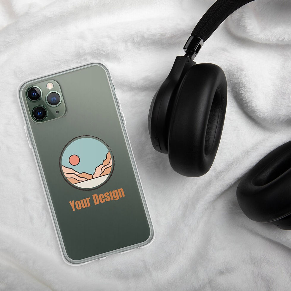 Thumbnail: Custom Clear Phone Case | Custom Case For iPhone 14 13 12 11 Pro Max mini