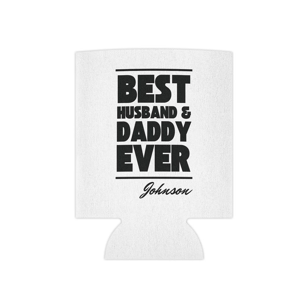 Thumbnail: can holder-personalized cooler-fathers day gift-gift for dad-dad cooler-custom can holder-dad gift-gift for daddy