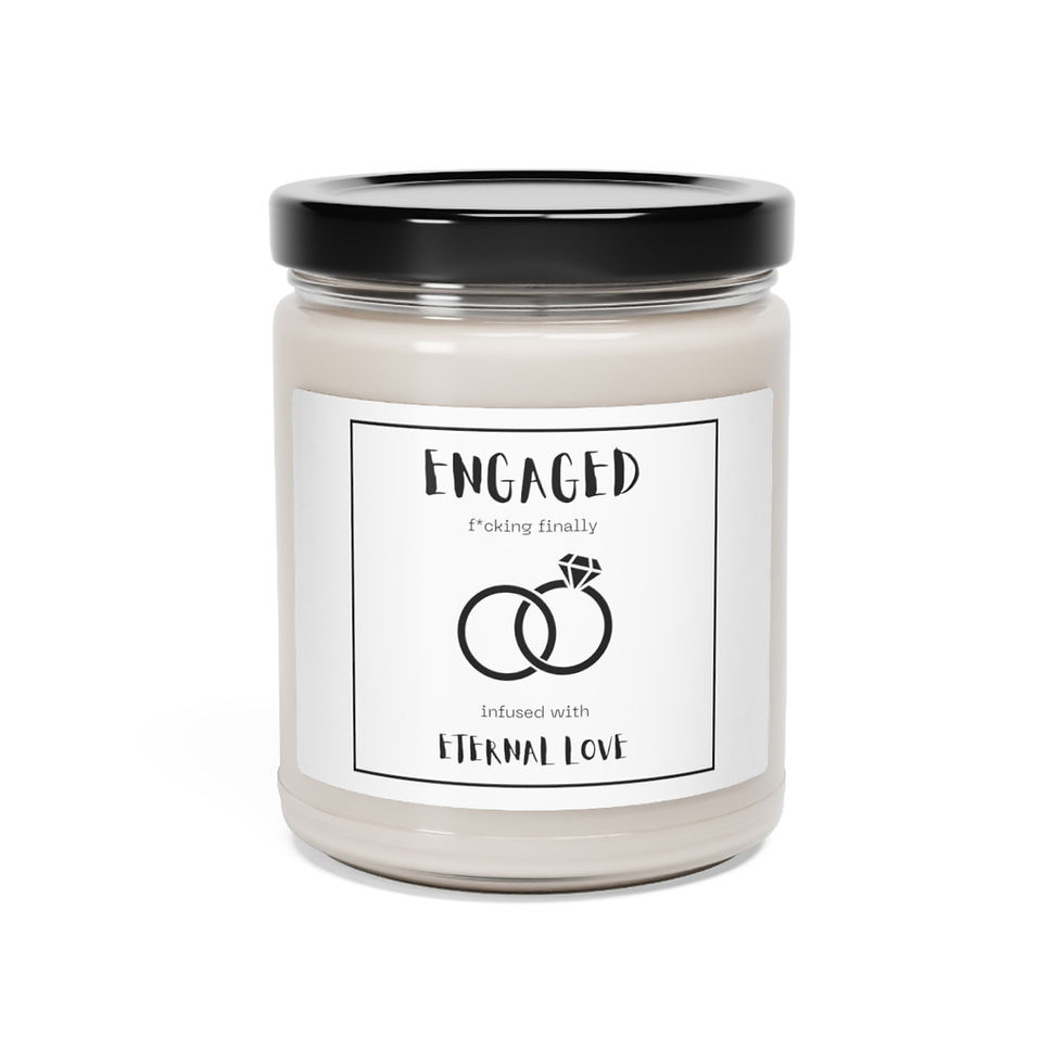 Thumbnail: Engagement Candle-Engagement Gifts-Personalized Gifts-Handmade Candle-Couples Gift-Gifts for Couples-Just Engaged Gifts
