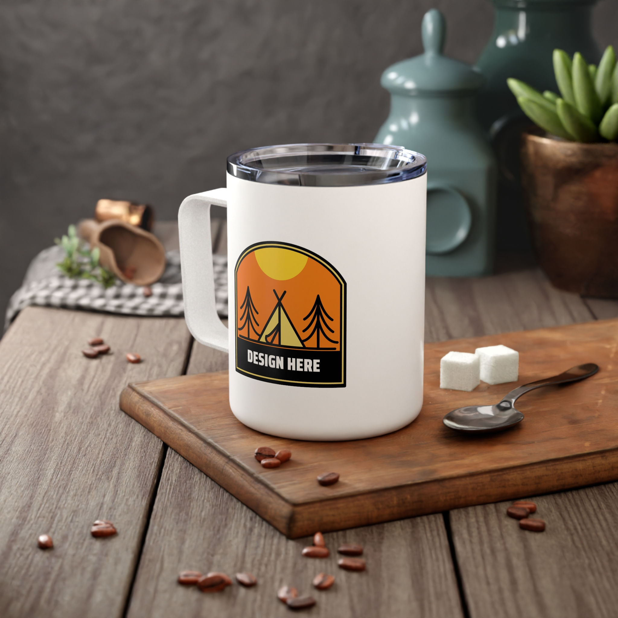 business logo mug,camping mug,client gifts,coffee mug,custom camper mug,custom camping gift,custom company mugs,customizable