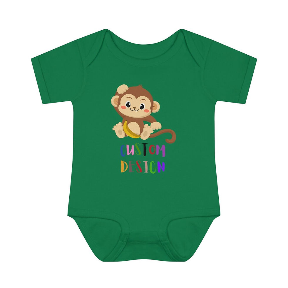 Thumbnail: Custom Baby Bodysuit | Pregnancy Announcement, Baby Shower Gift