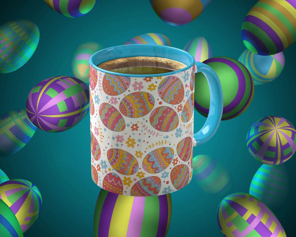 Thumbnail: easter mug-happy easter mug-easter coffee mug-easter mugs-easter coffee mugs-easter bunny mug-easter decor-easter gift