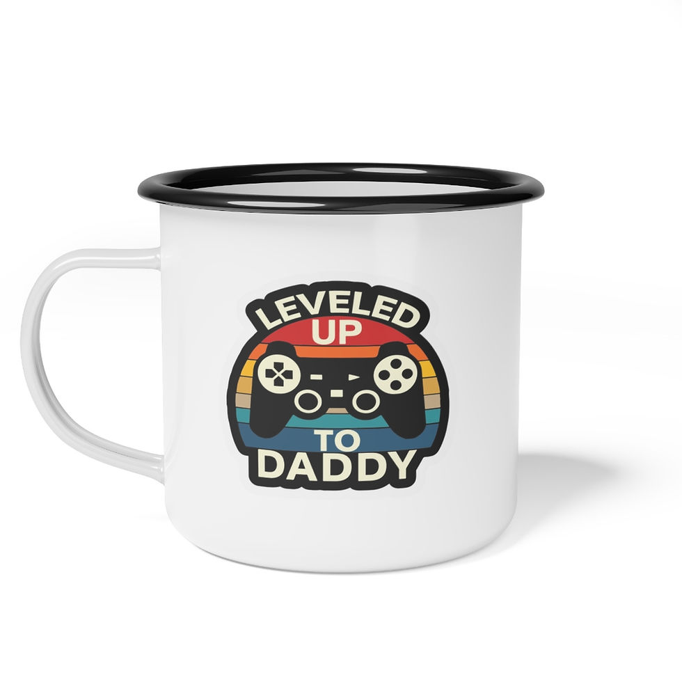 Thumbnail: first fathers day-fathers day gift-new dad gift- dad to be gift- dad gift-fathers day mug-leveled up to daddy