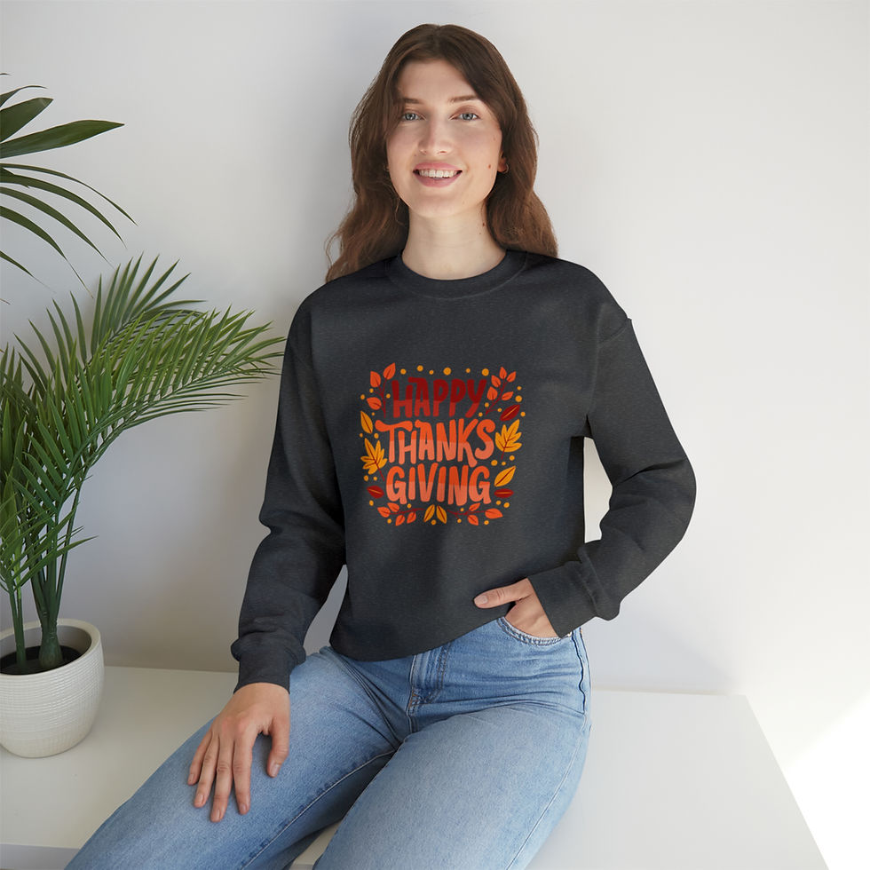 Thumbnail: fall sweatshirt-thanksgiving gift-thanksgiving sweater-thankful shirt-family thanksgiving-unisex thanksgiving-gift idea