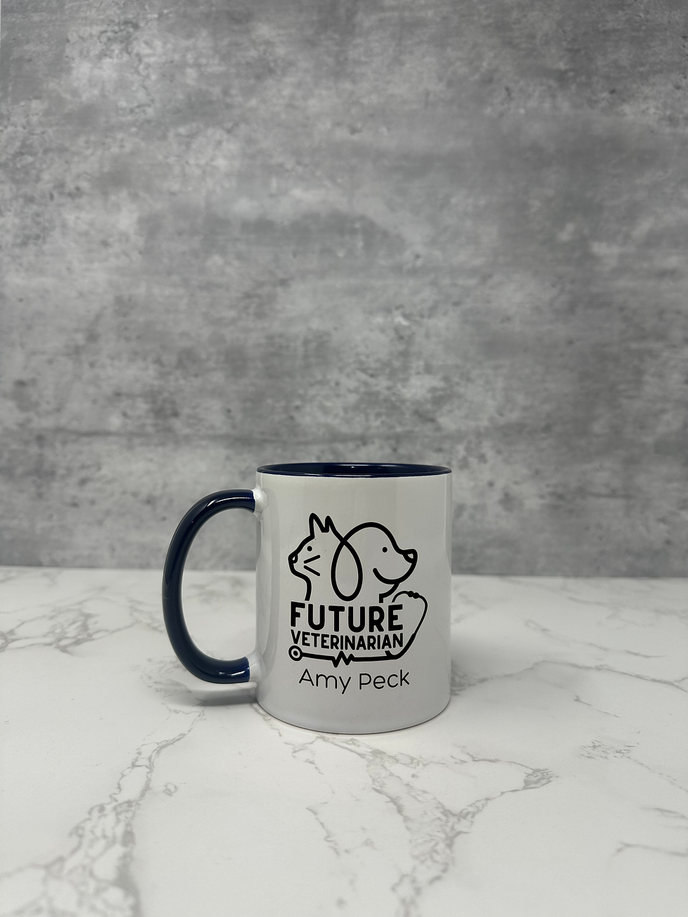 Thumbnail: veterinarian gift-veterinary mug-custom mug-personalized mug-custom name mug-vet gift-gift for veterinarian-vet gift idea