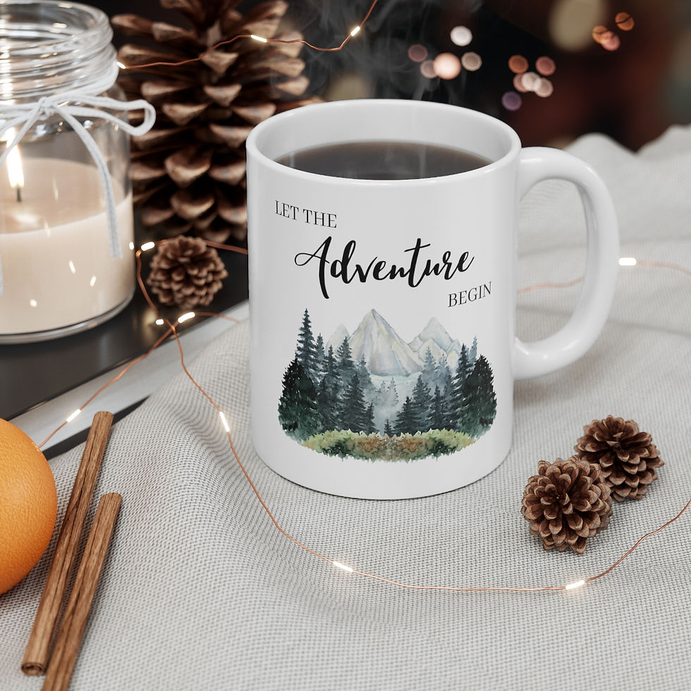 Thumbnail: Bridesmaid Mug-Personalised Gift-Mother of the Bride-Wedding Favor-Enamel Camp Mug-Forest Campfire-Christmas Gifts