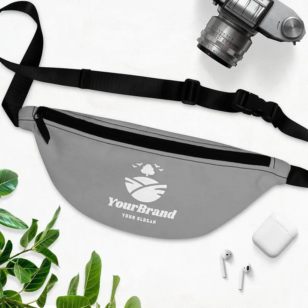 Thumbnail: business logo,crossbody purse,custom crossbody bag,custom fanny pack,custom festival bag,custom hiking bag,custom logo bag,cu