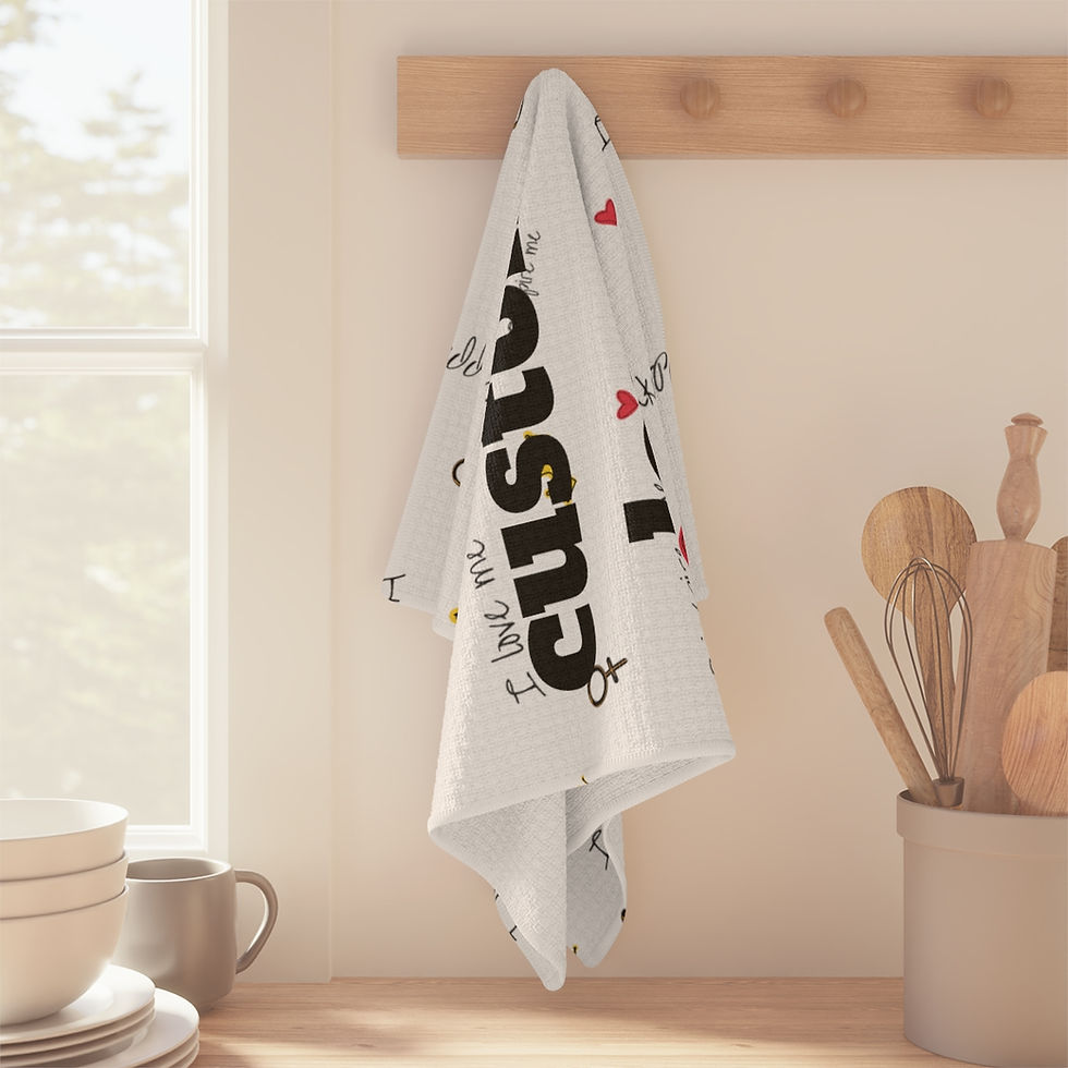 Thumbnail: bulk wedding favors-custom dish towel-custom family recipe-custom gift for her-customizable towel-custom kitchen gift