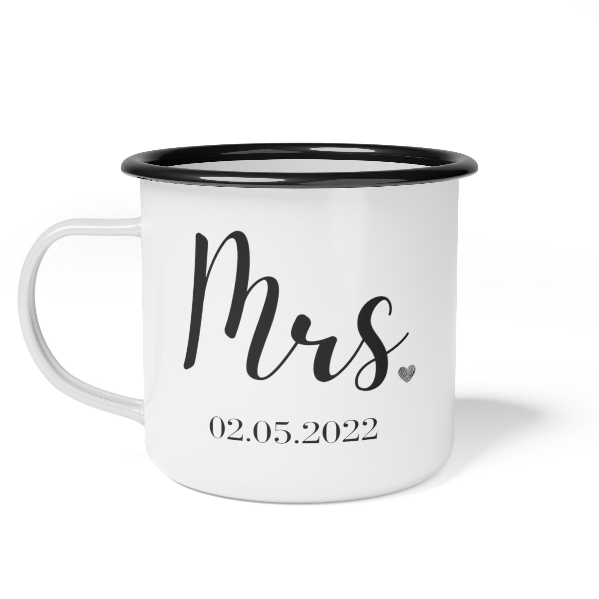 camp fire style mug-wedding date mug-Mr and Mr gift-Mrs and Mrs mugs-Mr and Mrs mugs-wedding basket gift-bridal shower gift
