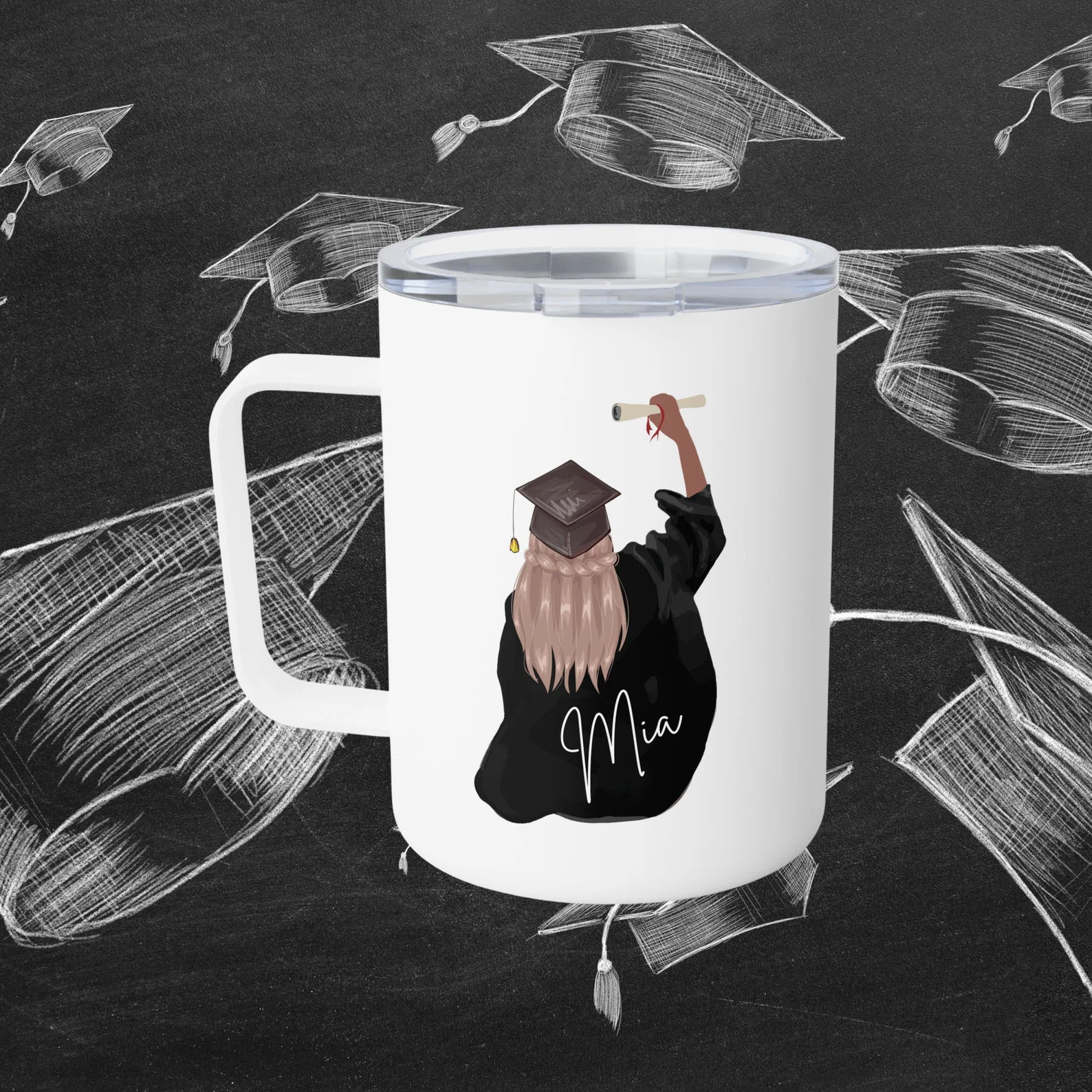 front and back mug-graduation gift-graduation mug-custom graduation-custom mug-personalized gift-personalized mug