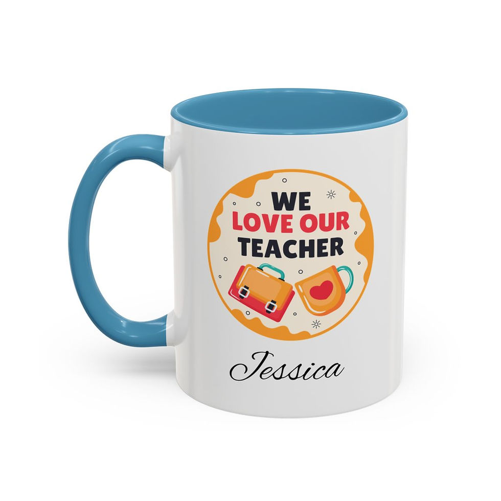 Thumbnail: teacher mug-mug for teacher-gift mug for teacher-personalized teacher-teacher gift-teacher thank you-nursery thank you