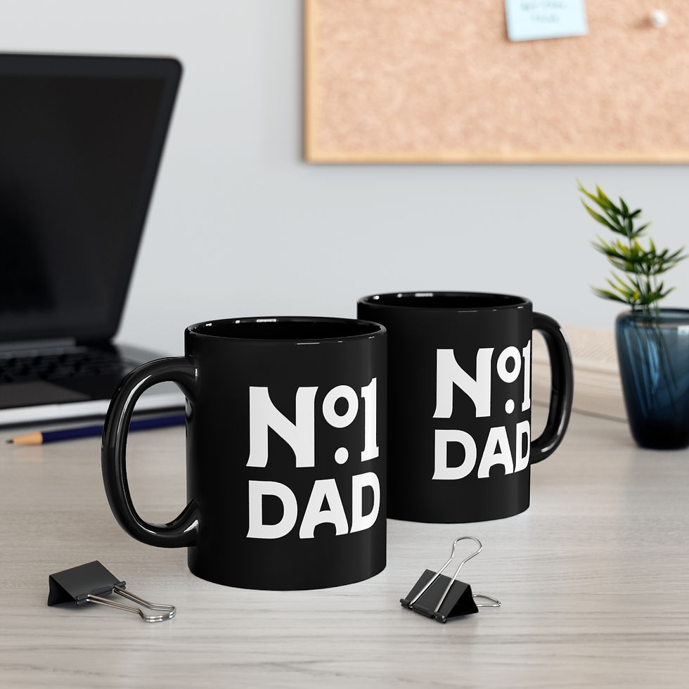 Thumbnail: Personalized Mug-Gift from Son-Tea Mug-Gift from Daughter-Meaningful Gift-Custom Coffee Gift-Number 1 Dad-Gift for Dad