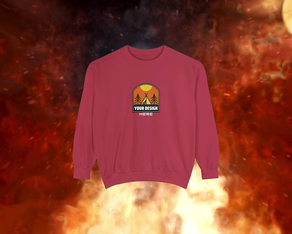 Thumbnail: Garment Dyed-Relaxed Fit-Gift For Him-Gift For Her-Valentines Day Gift-For Girlfriend Gift-Custom Design-Custom Text
