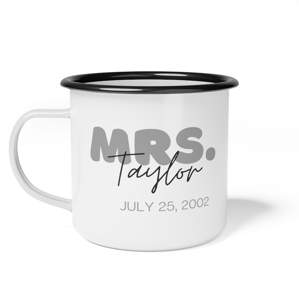 Thumbnail: Couple Mug-gift for couple-custom wedding gift-Mr and Mrs-Personalized Mug-Anniversary Gift-Wedding Gift-Valentines Day Gift