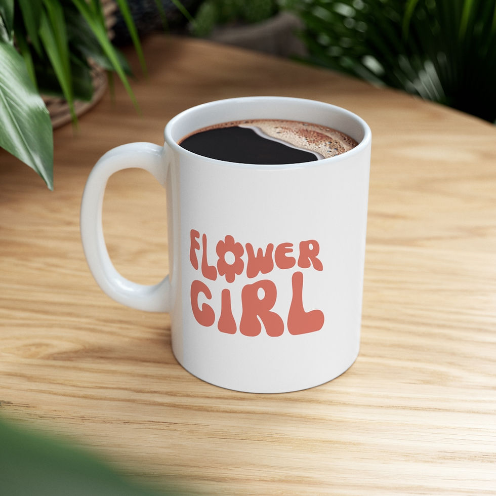 Thumbnail: bridesmaid proposal-flower babe shirt-flower girl box-flower girl cup-flower girl gift-flower girl proposal-flower girl shirt