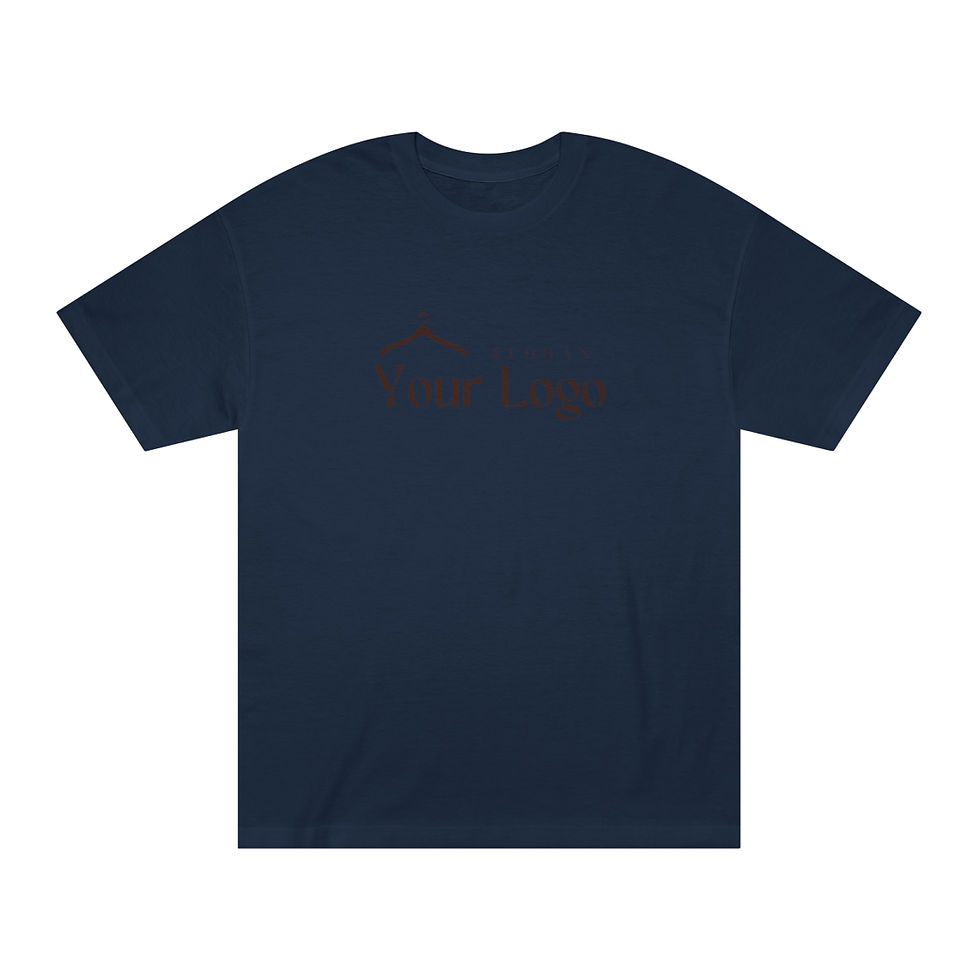 Thumbnail: Classic Tee-Unisex tshirt-business logo tee-custom logo tee-custom text tee-Classic Fit Tee-Gift For Him-Gift For Her