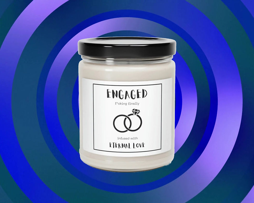 Thumbnail: Engagement Candle-Engagement Gifts-Personalized Gifts-Handmade Candle-Couples Gift-Gifts for Couples-Just Engaged Gifts
