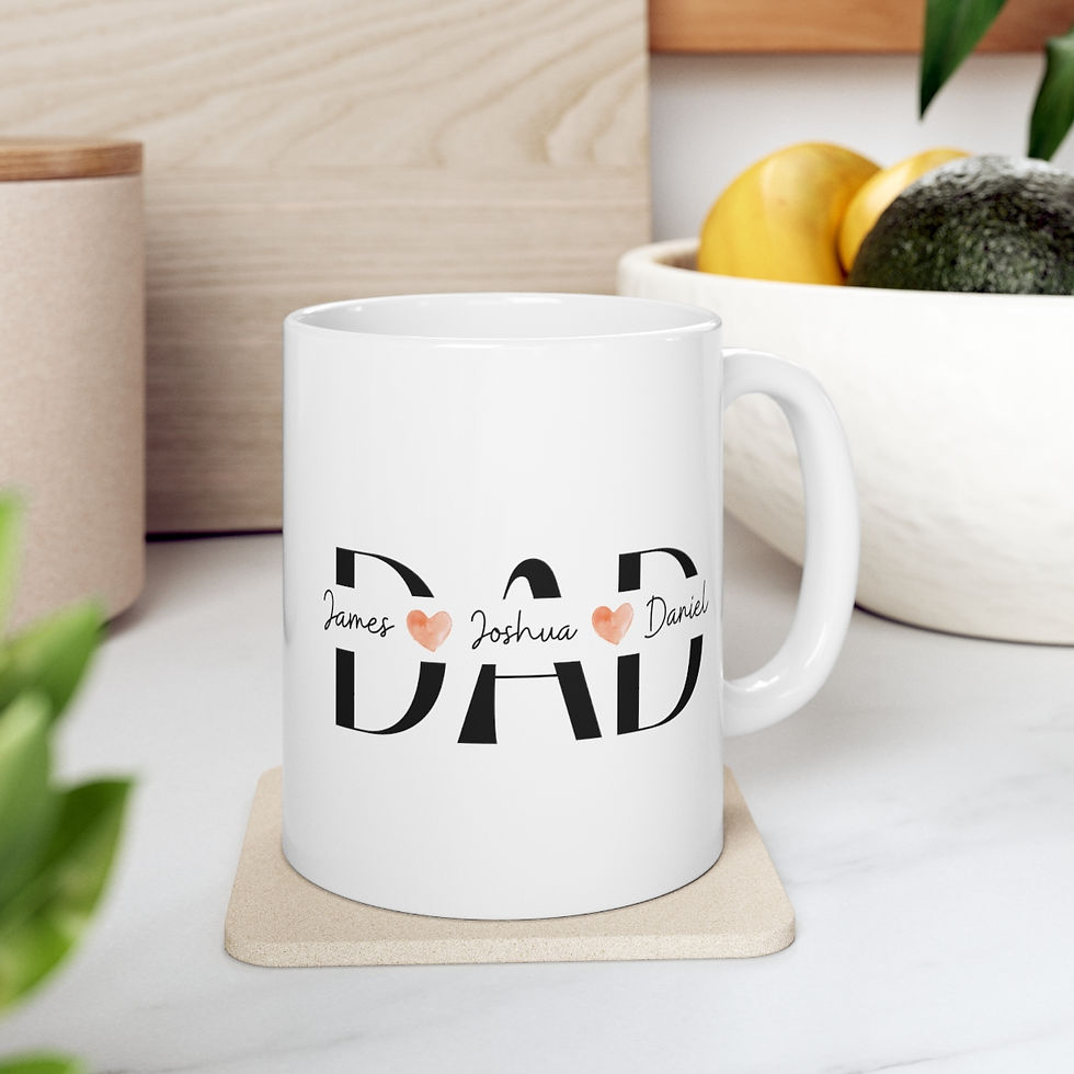 Thumbnail: Dad Coffee Mug- Father's Day Mug-Dad Coffee Cup- Dad Gift Mug-Dad Cup-Dad Gifts- Dad Mug Personalized-Dad Gift From Kids
