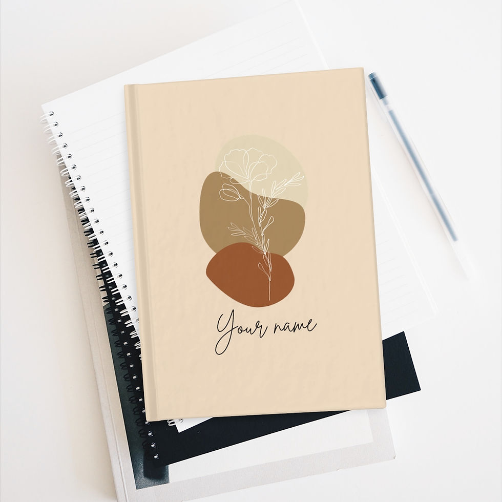 Thumbnail: Journal- Notebook-Personalized Journal-Personalized Gift-Hardcover Journal- Lined Journal-Letters to child- gift for her