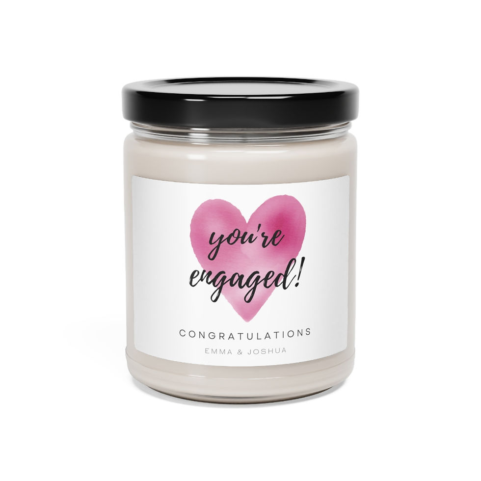 Thumbnail: gift for couple-bride gift-unique wedding gift-wedding planner gift-engagement candle-wedding candle-bride to be gift