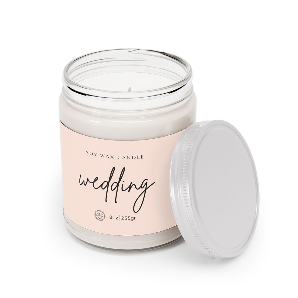 Thumbnail: Wedding Day Candle-The Day Of-Soy Candle-Bride Candle-Bride To Be Gift-Engagement Gift-Wedding Planner Gift-wedding day
