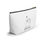 Thumbnail: custom name fiancee pouch-cosmetic bag-custom cosmetic bag-travel cosmetic bag-custom wedding gift-bridal gift-gift for her