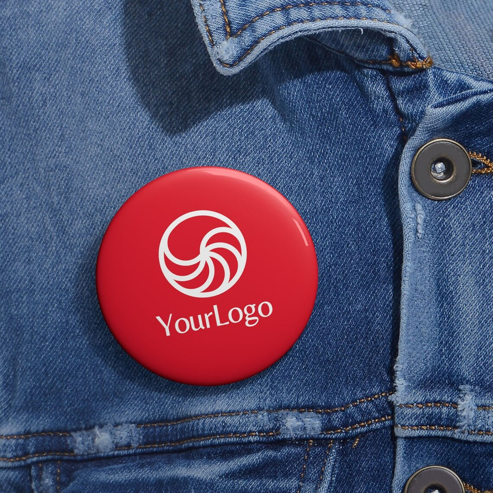Thumbnail: Custom Pin Buttons | Personalized Pinback Buttons | Cute Backpack Pins