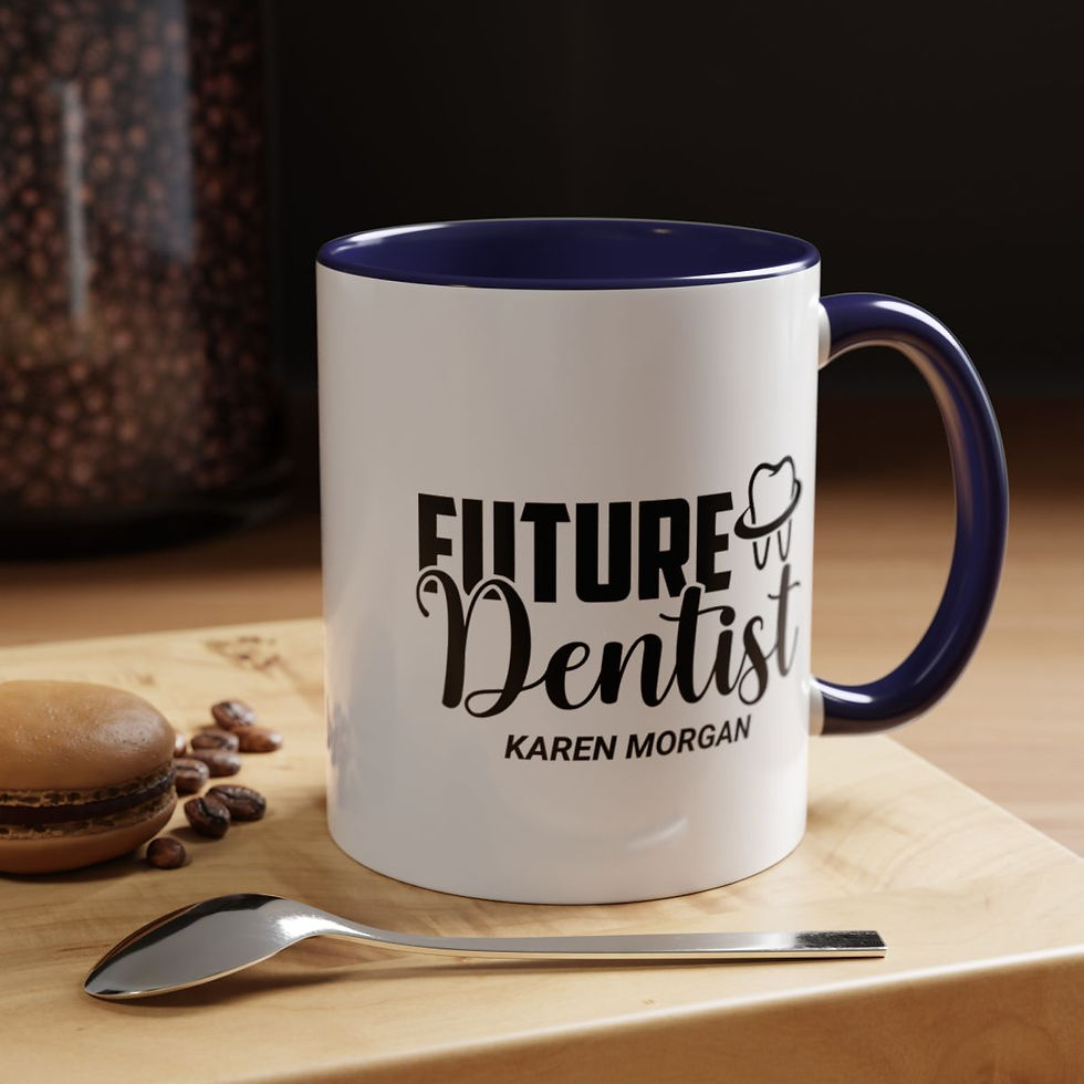 Thumbnail: Dentist Gift-Dentist Cup-custom mug-personalized mug-gift for dentist-dental care mug-custom name mug-orthadontist mug