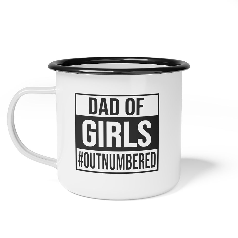 Thumbnail: outnumbered dad mug- funny dad of girls- coffee mug for dad-dad gifts-dad mugs-dad of girls gift- dad of girls mug