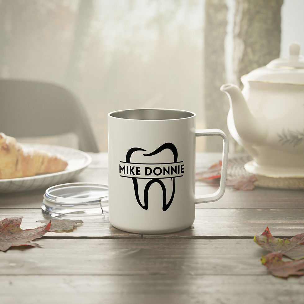 Thumbnail: Dentist Gift-Dentist Cup-insulated mug-personalized mug-gift for dentist-dental care mug-custom name mug-orthadontist mug