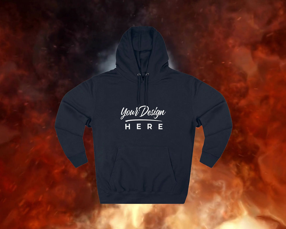 Thumbnail: Custom Unisex Hoodie | Regular Fit Sweatshirt | Personalized Hooded Sweatshirt
