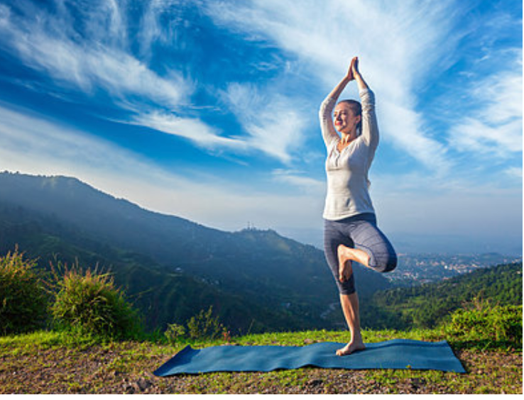 tree pose meditation, 1 minute meditation, elate wellbeing