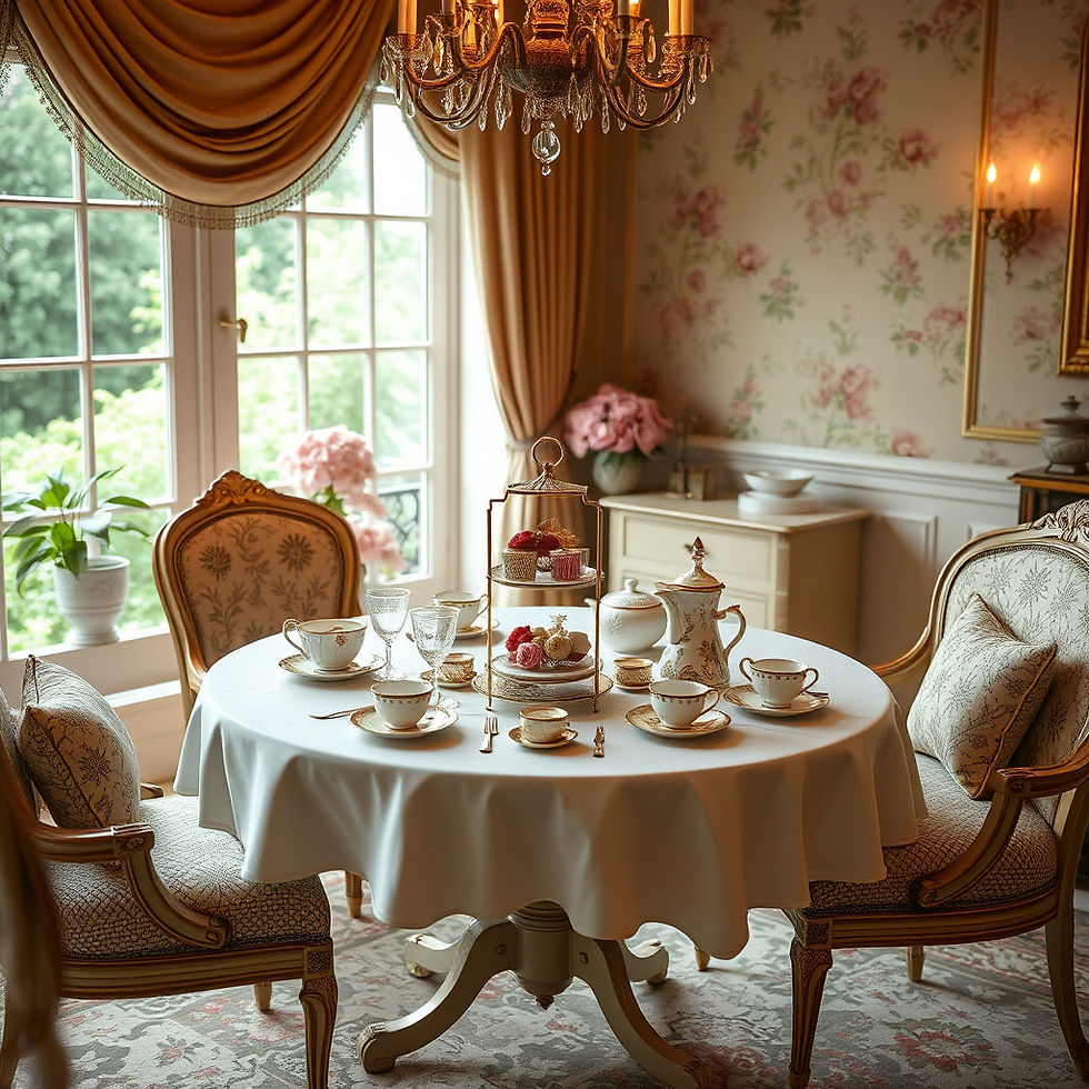 Springtime Tea With Your Friends (no formal program)