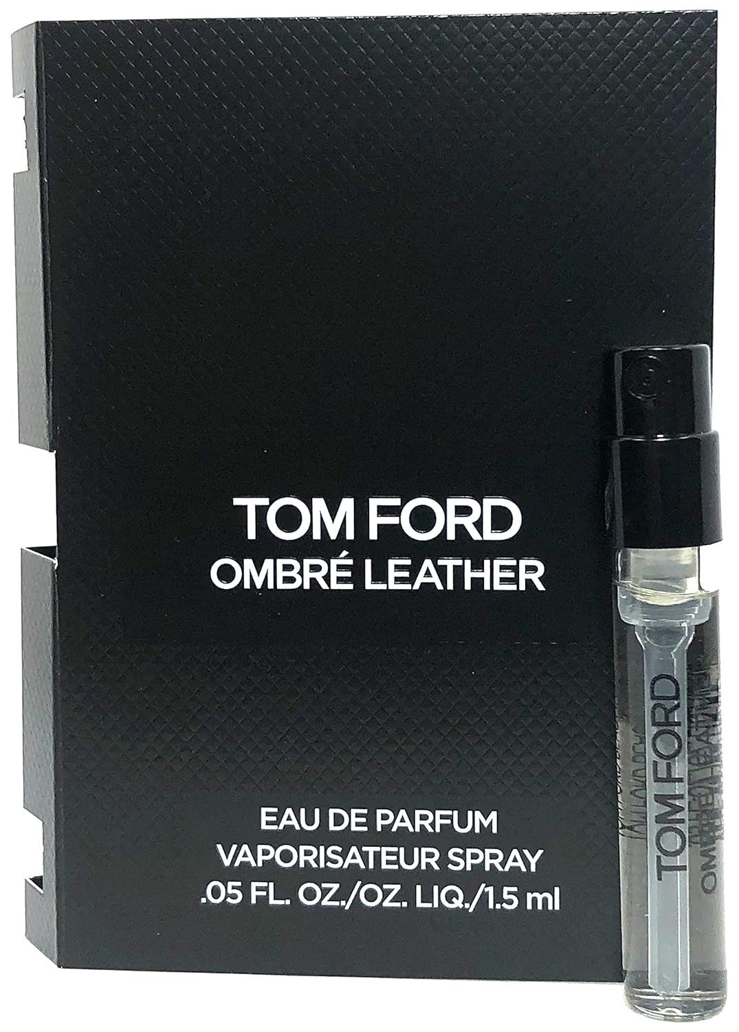 Tom Ford Ombre Leather Eau De Parfum Spray Vial For Men 0.05 Oz / 1.5 ml Sample