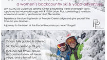 YOGA & SKI BACKCOUNTRY RETREAT