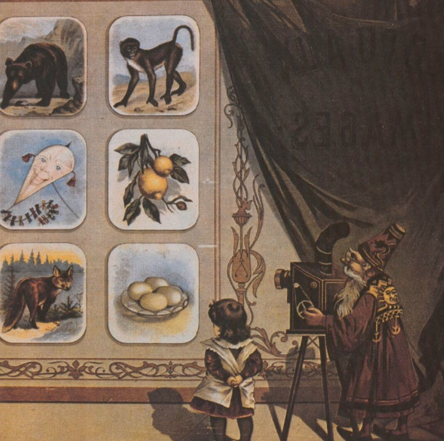 Thumbnail: German  magic Lantern Gebrüder Bing  1880  GBN