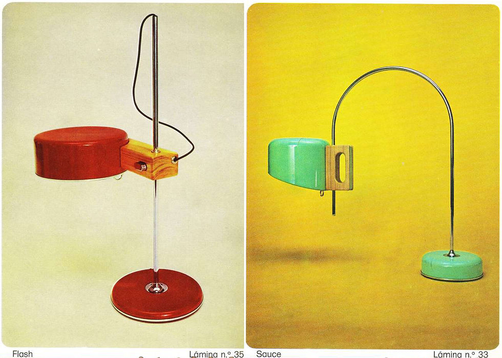 Thumbnail: FASE MODERNIST DESK LAMP MID CENTURY Thomas Diaz Magro