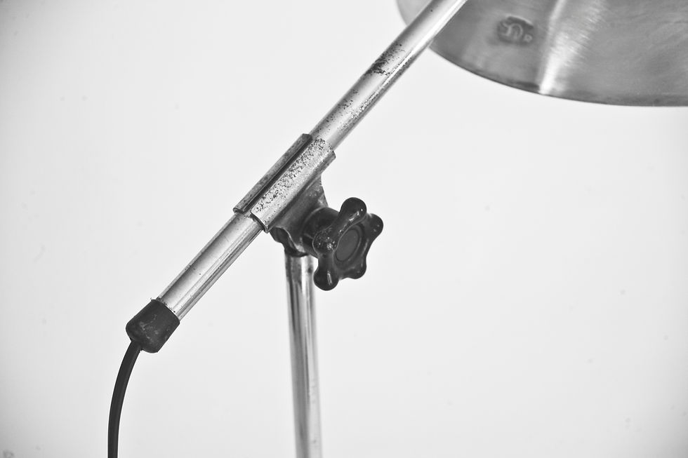 Thumbnail: French-modernist-mid-century-industrial-task-lamp-Ferdinand-Solere  French-mode