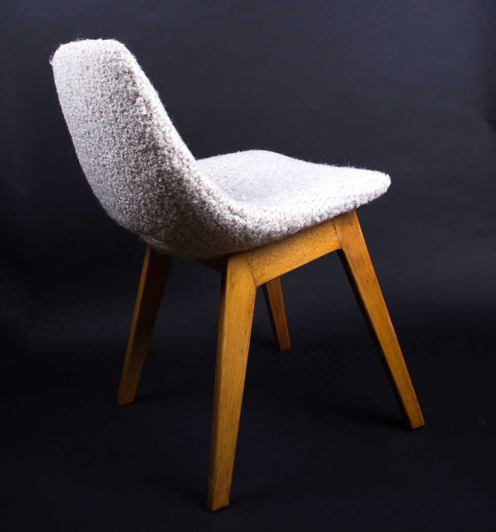 Thumbnail: Single Guariche Amsterdam mid century chair edited by steiner 1954