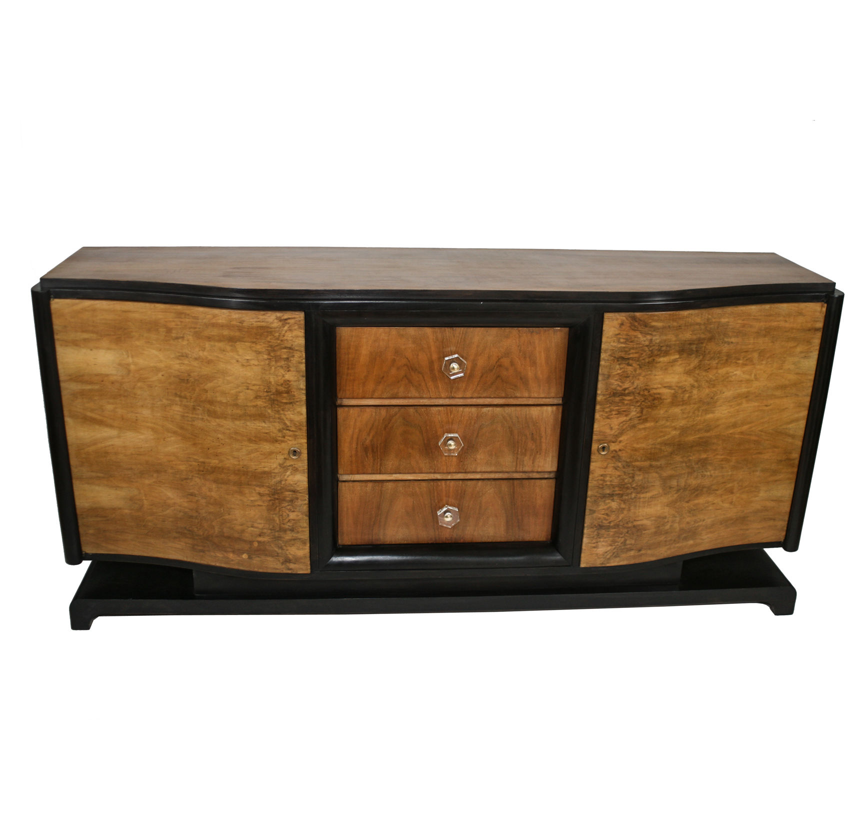 FRENCH ART DECO CUBIST MODERNIST SIDEBOARD DOMINIQUE ADNET